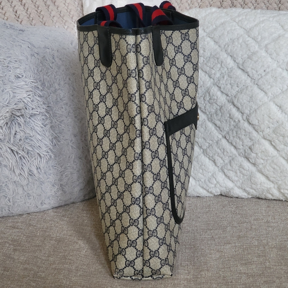 Gucci Supreme Tote Bag Sherry Line..Authentic..!!! - Picture 5 of 13